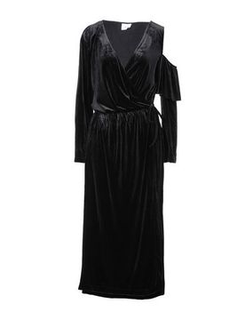 Vestido midi Mujer Negro M,S Mujer