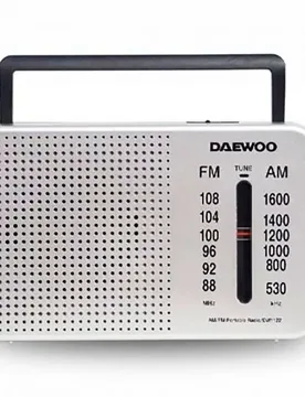 Radio Portable Dw1122 Silver One Size unisex - Daewoo - FashionsVida
