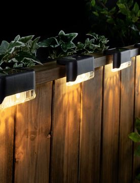 Pagen Solar Zaunleuchten 6er-Set