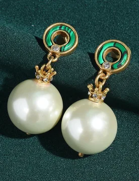 Vintage Natural Peacock Stone Big Baroque Pearl Drop Earrings Retro Designer Jewelry Accessories 2026 For Ladies Party Art Decos - Aliexpress - FashionsVida