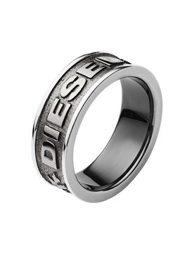 DIESEL Anillo plata