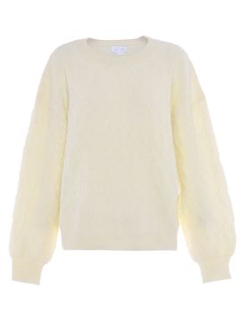 BLONDA Jersey blanco natural