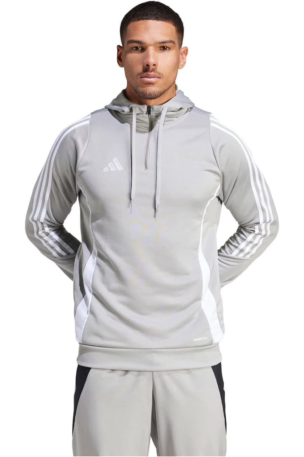Tiro24 sudadera hombre Gris (M) - Adidas - FashionsVida