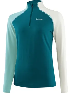 Löffler Midlayer Coblo Transtex® Rollkragenpullover, blau 36