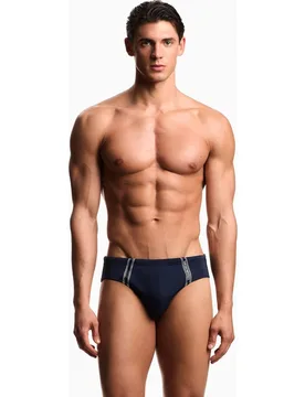 Bañador slip Logo tape de hombre - Emporio Armani - FashionsVida