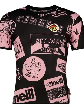 T-shirt à Manches Courtes Gravel Tech - Cinelli - FashionsVida