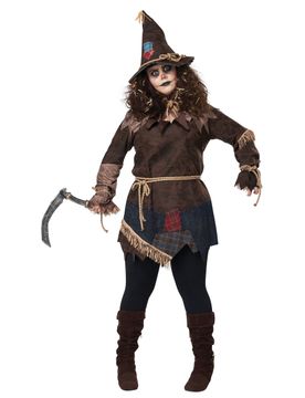 Vogelscheuchen Kostüm Plus Size für Damen - female