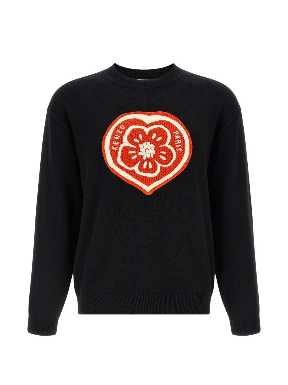 Kenzo maglia cuore boke uomo nero - Kenzo - FashionsVida