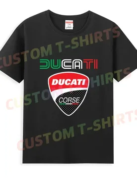 Men T Shirt Casual New Ducati Corse Logo T-shirt Graphic Oversized Sports Tops Breathable Comfortable Streetwear S-3XL - Aliexpress - FashionsVida