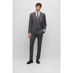 Camisa de hombre regular fit en popelín de algodón de planchado fácil