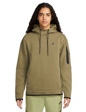 Tech Fleece Pullover Hoodie - Jacke-Trainingsjacke - grün - Herren - Size: M