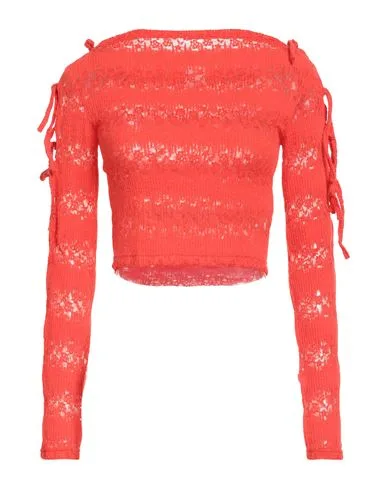 Pullover Damen Tomatenrot 34,36,38 Damen - Won Hundred - FashionsVida