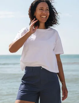 Women's Twill Shorts - - Size: 8 - Rapanui - FashionsVida