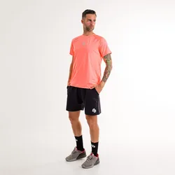 Heavy Short Sleeve T-shirt Coral XL