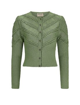 Trachten Strickjacke OPHELIA grün XL damen