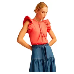 Blusa Senza Maniche Amy Orange 40