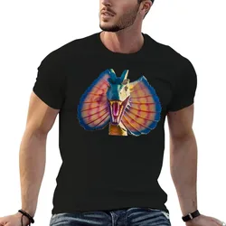 Dilophosaurus the Spitting Dinosaur T-Shirt cotton t shirt pack t shirts for man slim fit man graphic t shirt T-shirt