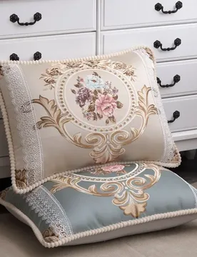 European-Style Luxury Pillow Living Room Rectangular High-End Leather Sofa Cushion Backrest Big Pillowcase with Core - Aliexpress - FashionsVida
