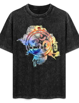 Colorful ohm elephant logo T-Shirt Worker Basic Short Sleeve Tee - Aliexpress - FashionsVida