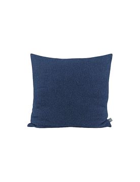 Wollkissen Alina 40x40cm Crocus dunkelblau baby