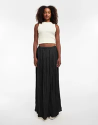 TSTHEA HR WAIST CRINKLE MAXI SKIRT female