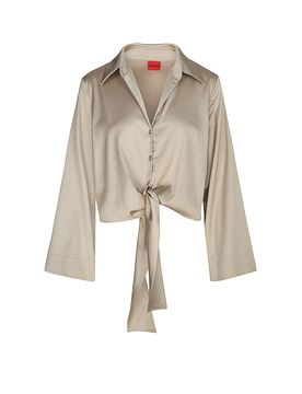 Hugo Blusa ERRIKA marrón claro 38