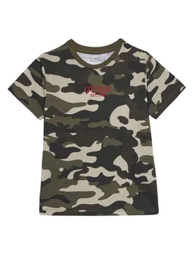 T-Shirt L5YI19 K8HM4 Khakifarben Regular Fit 18 male - Guess - FashionsVida