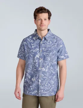 Jamie Mens Shirt - Dark Blue - Dark Blue - Size: XXL - Animal - FashionsVida