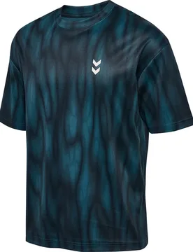 T-shirt à Manches Courtes Hiit Aop Loose 7280 XL - Hummel - FashionsVida