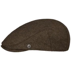 Chandler Driver Flat Cap by - brown - Size: One Size