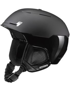 Skihelm Conquest Black für Herren Größe 53-55 cm schwarz