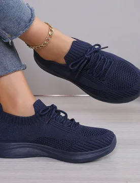 Zapatillas deportivas para mujer de otoño 2025, personalizadas, cómodas y minimalistas de EVA - Shein - FashionsVida
