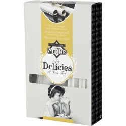 Barquillos de mantequilla con cobertura blanca