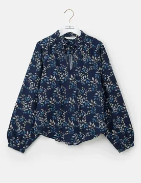 Grace Blouse - Blue - Size: 18 - Lighthouse Clothing - FashionsVida