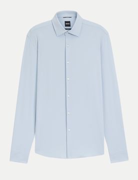 Boss Black Hemd P-HANK Blau 42