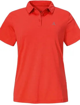 Circ Tauron Damen Poloshirt, rot 48