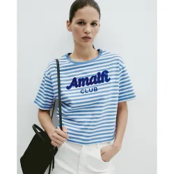 Sfera - Camiseta gráfica rayas
