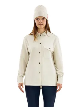 Chemise à Manches Longues Micro Fleece Almond Milk L