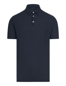 Zanone Polo in cotone a tre bottoni