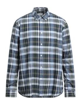 Camisa Hombre Azul profundo S Hombre - Woolrich - FashionsVida