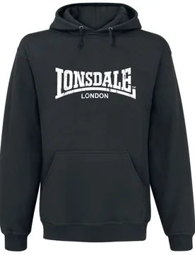 Kapuzenpullover - Wolterton - XXL bis 3XL - für Männer - Größe XXL - schwarz - Männer - male - Lonsdale London - FashionsVida