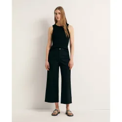 Sfera - Pantalón culotte lino