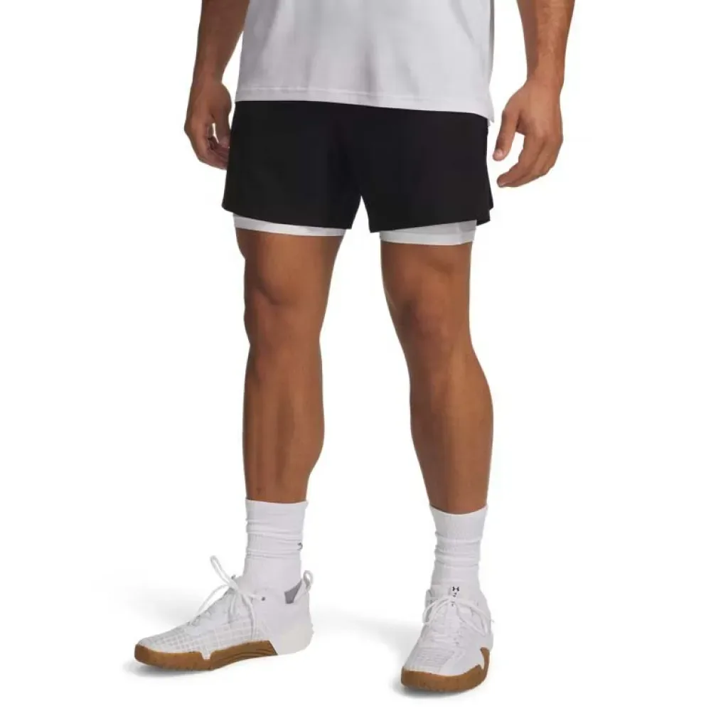 Short Vanish Elite 6´´ Black S - Under armour - FashionsVida