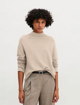 Para mujer. 5000011956 Jersey relajado sin costuras (XS), Casual, Algodón