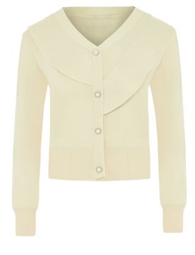 NAEMI Cárdigan beige claro