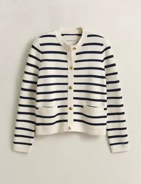 COTTON KNIT JACKET female