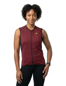 Ale Gilet R-ev1 Thermo Dark Red