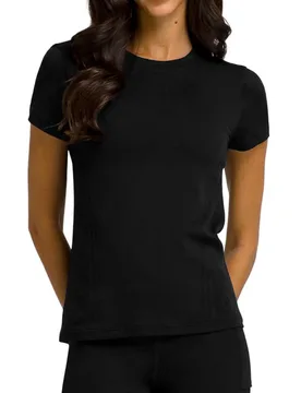 Pro Seamless Short Sleeve T-shirt Black L - Wilson - FashionsVida