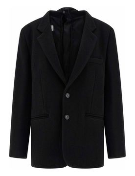 Blazer con pannello posteriore