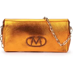 Bolso de fiesta de piel con de imán